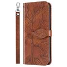 For Sony Xperia 8 Life of Tree Embossing Pattern Horizontal Flip Leather Case with Holder & Card Slot & Wallet & Photo Frame & Lanyard(Brown) - 2