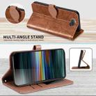 For Sony Xperia 8 Life of Tree Embossing Pattern Horizontal Flip Leather Case with Holder & Card Slot & Wallet & Photo Frame & Lanyard(Brown) - 8