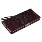 For OnePlus Nord N10 5G Sun Embossing Pattern Horizontal Flip Leather Case with Card Slot & Holder & Wallet & Lanyard(Brown) - 7