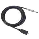 TY48S USB-C / Type-C to 6.35mm Electric Guitar Recording Cable, Cable Length:2m - 1