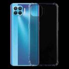 For OPPO F17 Pro / A93 / Reno4 Lite / RenoF Four-Corner Shockproof Ultra-thin TPU Case(Transparent) - 1