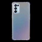 For OPPO Reno5 5G Four-Corner Shockproof Ultra-thin TPU Case(Transparent) - 2