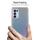 For OPPO Reno5 5G Four-Corner Shockproof Ultra-thin TPU Case(Transparent) - 3