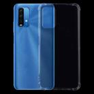 For Xiaomi Redmi Note 9 4G Four-Corner Shockproof Ultra-thin TPU Case(Transparent) - 1