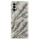 For Samsung Galaxy Note20 TPU Gilt Marble Pattern Protective Case(Grey) - 2
