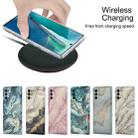 For Samsung Galaxy Note20 TPU Gilt Marble Pattern Protective Case(Grey) - 6