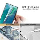 For Samsung Galaxy Note20 TPU Gilt Marble Pattern Protective Case(Grey) - 8