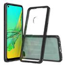 For OPPO A53 Shockproof Scratchproof TPU + Acrylic Protective Case(Black) - 1