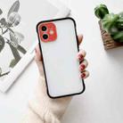 For iPhone 12 Phantom Contrast Color Four Corners Shockproof Protective Case(Red) - 1