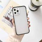 For iPhone 12 Pro Max Phantom Contrast Color Four Corners Shockproof Protective Case(White) - 1