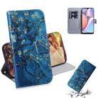 For Galaxy A10s Painting Pattern Coloured Drawing Horizontal Flip Leather Case with Holder & Card Slots & Wallet(Apricot Flower) - 1