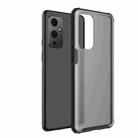 For OnePlus 9 Four-corner Shockproof TPU + PC Protective Case(Black) - 1