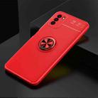 For Xiaomi Poco M3 Metal Ring Holder 360 Degree Rotating TPU Case(Red) - 2