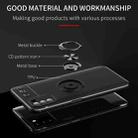 For Xiaomi Poco M3 Metal Ring Holder 360 Degree Rotating TPU Case(Red) - 4