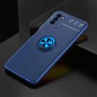 For Xiaomi Poco M3 Metal Ring Holder 360 Degree Rotating TPU Case(Blue) - 2