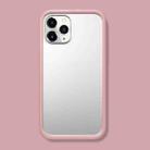 X-level Ultimate Series Liquid Silicone Frame + Frosted Back Panel Protective Case For iPhone 12 / 12 Pro(Pink) - 1