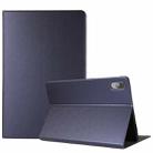 For Lenovo Tab P11 Pro (TB-XJ706F) Voltage Craft Texture TPU Horizontal Flip Protective Case with Holder(Dark Blue) - 1