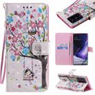 For Samsung Galaxy Note 20 Ultra 3D Painting Horizontal Flip Leather Case with Holder & Card Slot & Lanyard(Girl Under The Tree) - 1