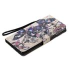 For Samsung Galaxy Note 20 Ultra 3D Painting Horizontal Flip Leather Case with Holder & Card Slot & Lanyard(Black Butterflies) - 6