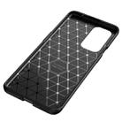 For OnePlus 9 Pro Carbon Fiber Texture Shockproof TPU Case(Black) - 6