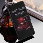 For iPhone 12 mini Painting Horizontal Flip Leather Case with Holder & Card Slot & Lanyard (Bear) - 8
