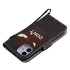 For iPhone 12 mini Painting Horizontal Flip Leather Case with Holder & Card Slot & Lanyard (Eye) - 7