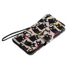 For iPhone 12 mini Painting Horizontal Flip Leather Case with Holder & Card Slot & Lanyard (Cat) - 6