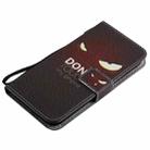 For iPhone 12 / 12 Pro Painting Horizontal Flip Leather Case with Holder & Card Slot & Lanyard(Eye) - 6
