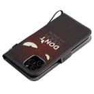 For iPhone 12 / 12 Pro Painting Horizontal Flip Leather Case with Holder & Card Slot & Lanyard(Eye) - 7