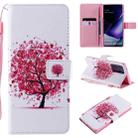 For Samsung Galaxy Note 20 Ultra Painting Horizontal Flip Leather Case with Holder & Card Slot & Lanyard(Colorful Tree) - 1