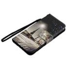 For iPhone 12 mini Painting Horizontal Flip Leather Case with Holder & Card Slot & Lanyard (Cityscape) - 6
