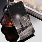 For iPhone 12 mini Painting Horizontal Flip Leather Case with Holder & Card Slot & Lanyard (Cityscape) - 8