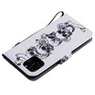 For iPhone 12 / 12 Pro Painting Horizontal Flip Leather Case with Holder & Card Slot & Lanyard(Skull Bone) - 7