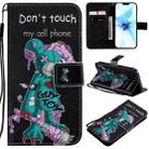For iPhone 12 / 12 Pro Painting Horizontal Flip Leather Case with Holder & Card Slot & Lanyard(Cyclops) - 1