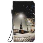 For iPhone 12 / 12 Pro Painting Horizontal Flip Leather Case with Holder & Card Slot & Lanyard(Cityscape) - 2