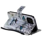For iPhone 12 / 12 Pro Painting Horizontal Flip Leather Case with Holder & Card Slot & Lanyard(White Leopard) - 5