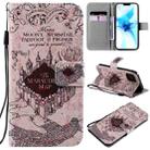 For iPhone 12 / 12 Pro Painting Horizontal Flip Leather Case with Holder & Card Slot & Lanyard(Castle) - 1