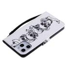 For iPhone 12 Pro Max Painting Horizontal Flip Leather Case with Holder & Card Slot & Lanyard(Skull Bone) - 7