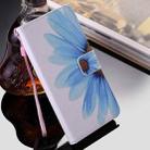 For iPhone 12 Pro Max Painting Horizontal Flip Leather Case with Holder & Card Slot & Lanyard(Sunflower) - 8