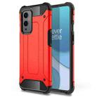 For OnePlus 9 Magic Armor TPU + PC Combination Case(Red) - 1