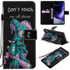 For Samsung Galaxy Note 20 Ultra Painting Horizontal Flip Leather Case with Holder & Card Slot & Lanyard(Cyclops) - 1