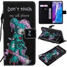 For Samsung Galaxy Note 20 Painting Horizontal Flip Leather Case with Holder & Card Slot & Lanyard(Cyclops) - 1