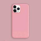 X-level Fancy Series Liquid Silicone Full Coverage Protective Case For iPhone 12 / 12 Pro(Pink) - 1