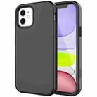 For iPhone 12 mini Shockproof PC + TPU Protective Case (Black) - 1