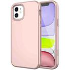 For iPhone 12 mini Shockproof PC + TPU Protective Case (Rose Gold) - 1