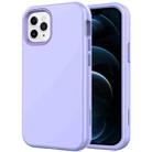 Shockproof PC + TPU Protective Case For iPhone 12 Pro Max(Light Purple) - 1