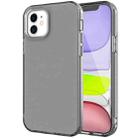 For iPhone 12 mini Shockproof Transparent Protective Case (Black) - 1