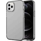 Shockproof Transparent Protective Case For iPhone 12 / 12 Pro(Black) - 1