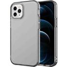 Shockproof Transparent Protective Case For iPhone 12 Pro Max(Black) - 1