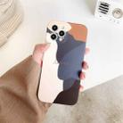 For iPhone 12 Pro Max Water Sticking TPU Shockproof Protective Case(Morandi) - 1